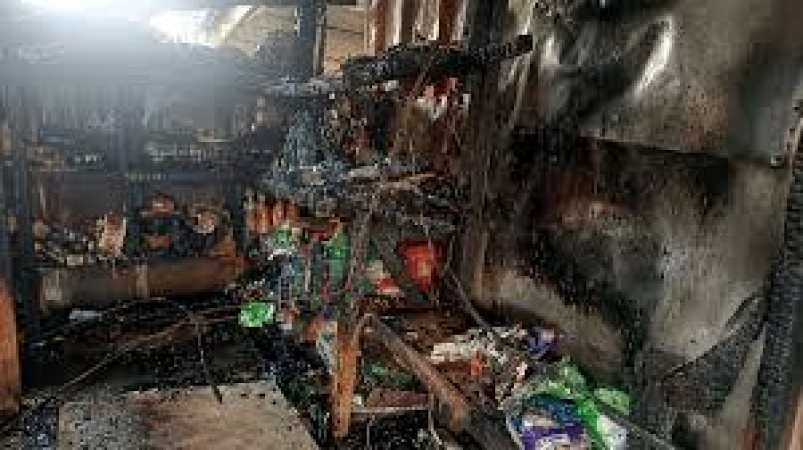 Traders cry for help as fire razes shops in Cross River