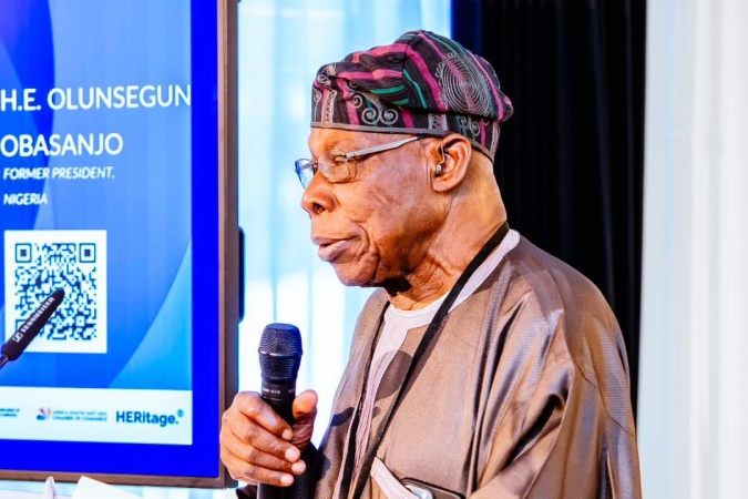 At WEF, Obasanjo calls for new global financial architecture to drive Africa’s development