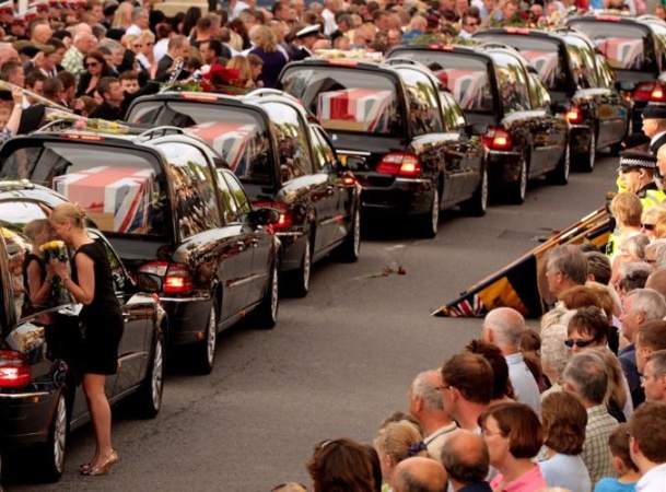 Trump praises British troops after drawing outrage at comments downplaying NATO’s role in Afghanistan