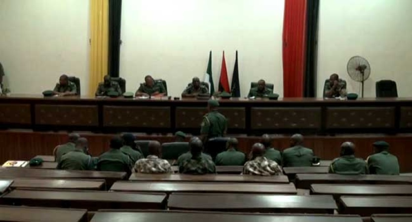 Coup: Indicted officers face death penalty