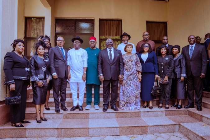 Oborevwori swears in six judges, warns against erosion of public trust in judiciary