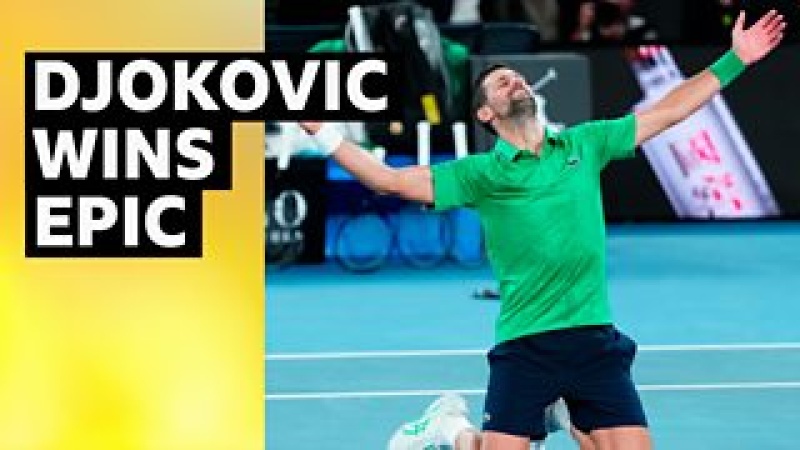 Djokovic steals show as Australian Open finally ignites