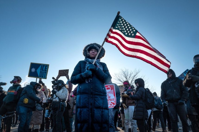 Anti-ICE protests touch every corner of the US as Minnesota officials stand off with the Trump administration