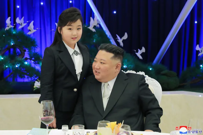 Kim Jong Un’s potential heir makes public visit to N Korean founder’s tomb