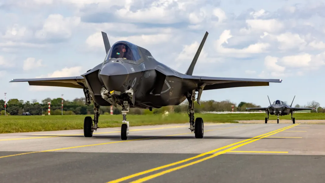 The U.S. to deliver the last of the 75 stealth F-35 fighters acquired by the British Armed Forces by the end of 2033