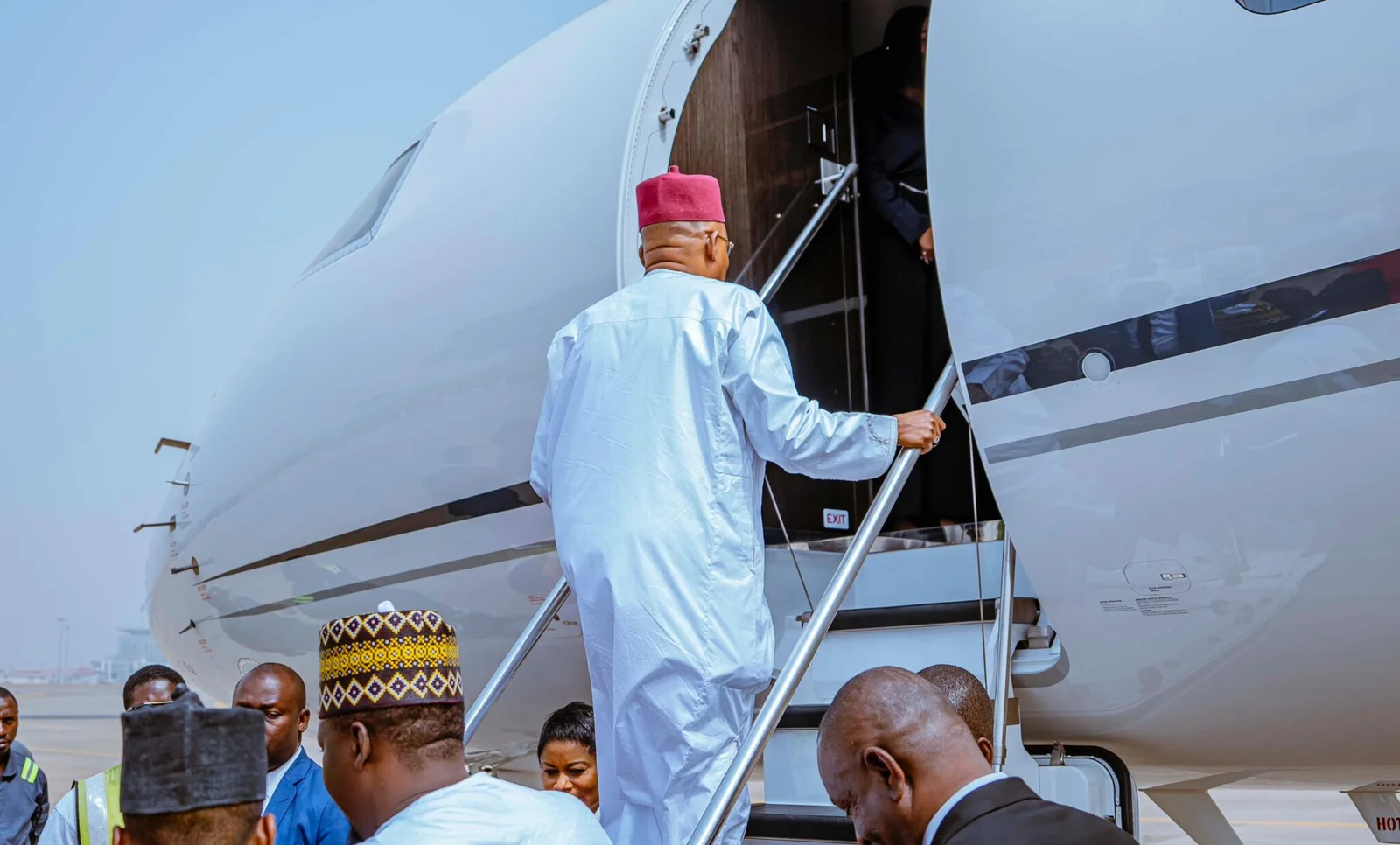 Shettima departs Abuja for Guinea-Conakry’s Presidential inauguration