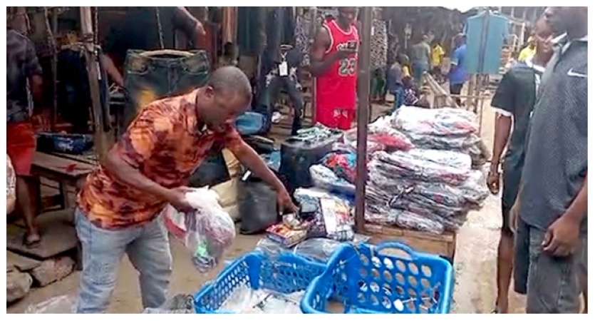 BREAKING: Sit-at-home crumbles in Onitsha Main Market as traders bow to Soludo, reopen shops