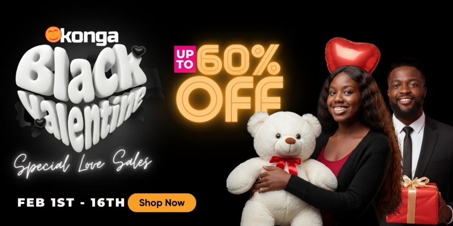Konga launches ‘Black Valentine’ to redefine Valentine’s celebrations, champion self-love and smart shopping
