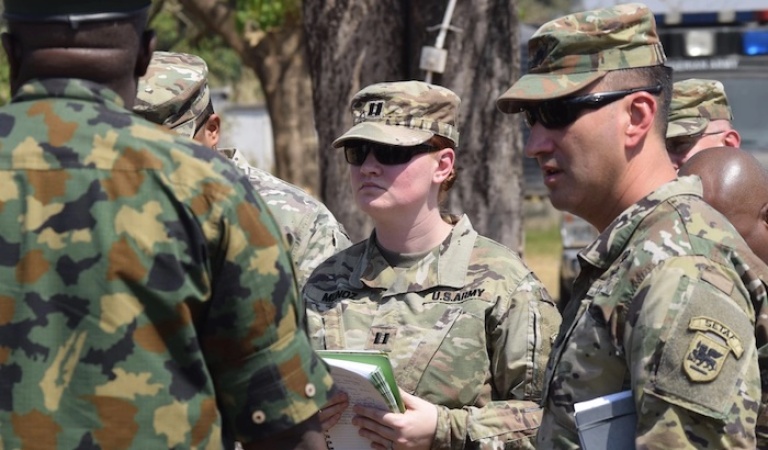 JUST IN: US troops land in Nigeria