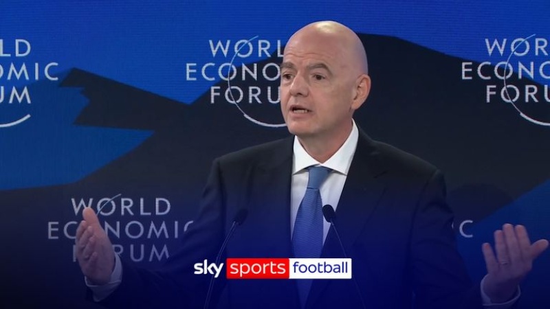 Gianni Infantino interview: FIFA boss apologises to British fans, says Russia ban should be lifted and defends Donald Trump peace prize