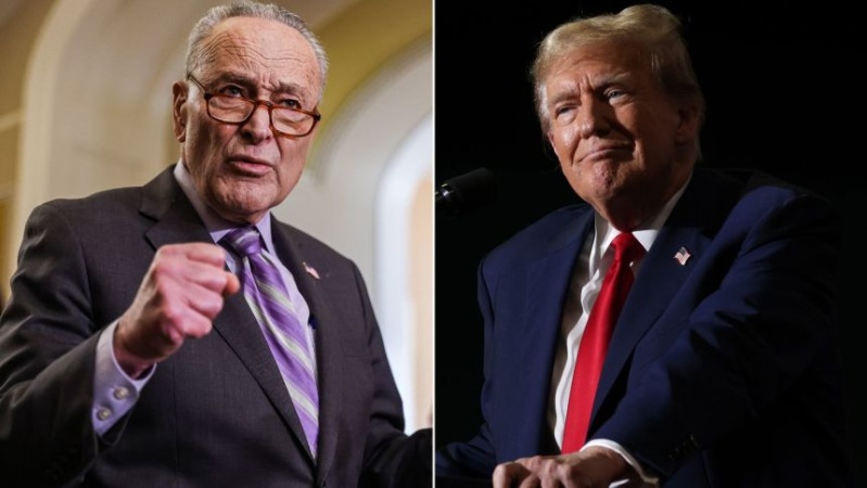Trump promises Schumer funding for NY tunnel project — if Penn Station and Dulles Airport are renamed after him