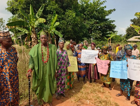 20 Ogun communities protest alleged forceful takeover of farmlands