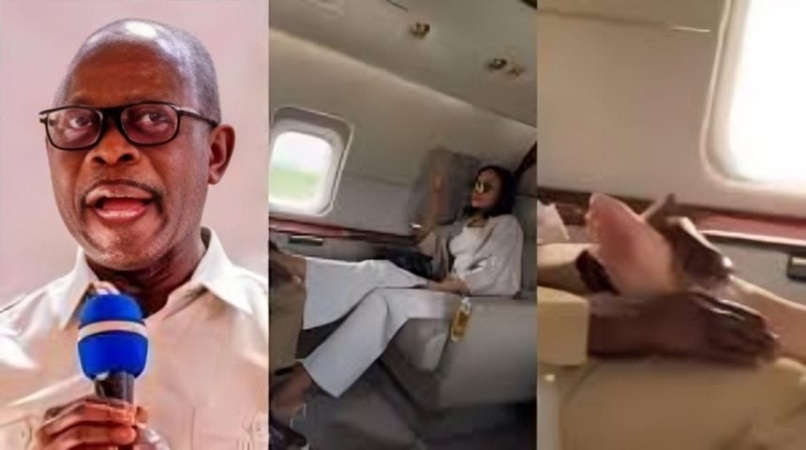 ‘Wasn’t AI’, lady in Oshiomhole’s viral foot-massage video breaks silence