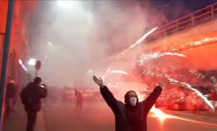 Anti-Olympics protest in Milan turns violent as Italy investigates suspected railway sabotage