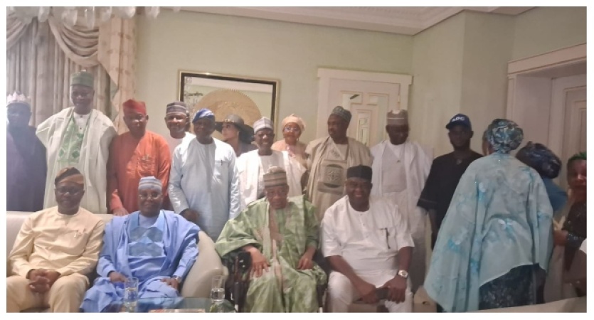 BREAKING: IBB, Atiku, Makinde hold closed-door meeting in Minna