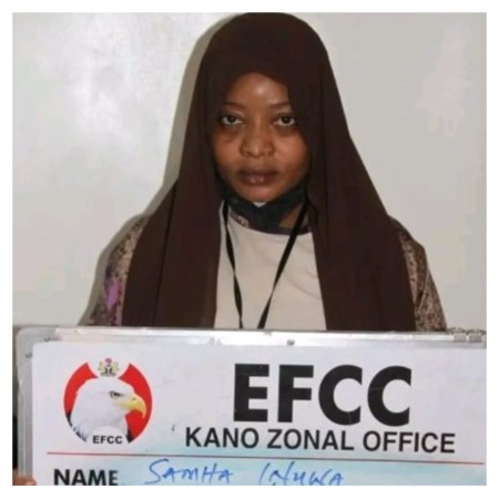 Kannywood actress Samha gets six months jail for naira mutilation 