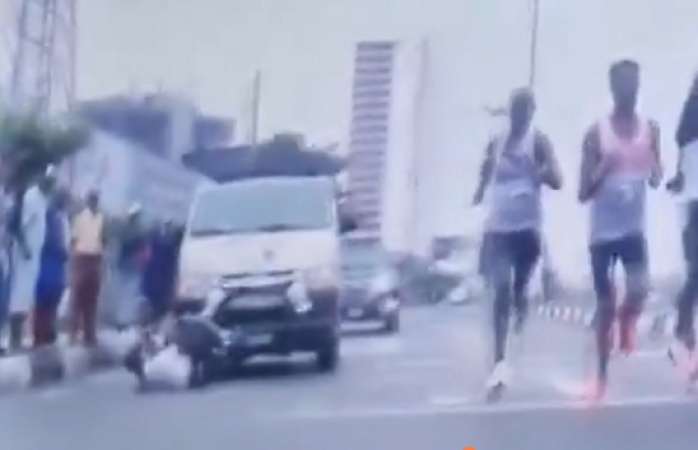 Lagos speaks on athlete hit by ambulance during marathon