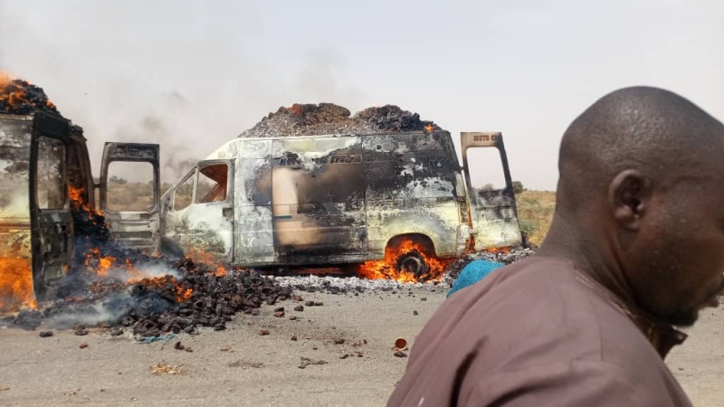 Boko Haram burn down trucks conveying fish in Borno