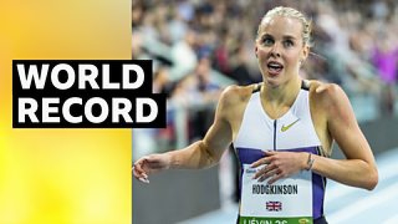 How Hodgkinson broke a 23-year-old world record