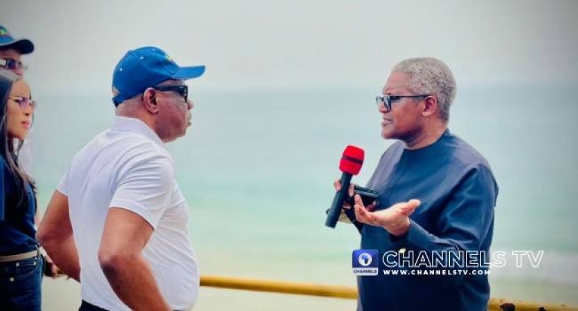 Dangote hosts NNPCL CEO Ojulari at refinery, unveils port expansion plans