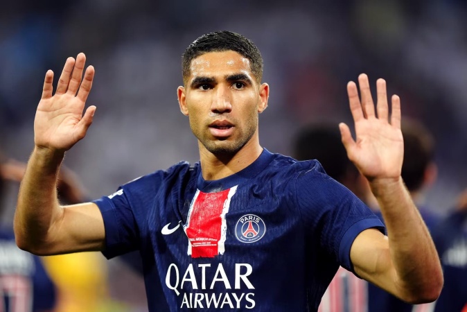 Hakimi speaks as he prepares for alleged rape trial