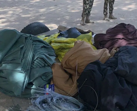 Army arrest 3 suspects with Boko Haram uniform fabrics