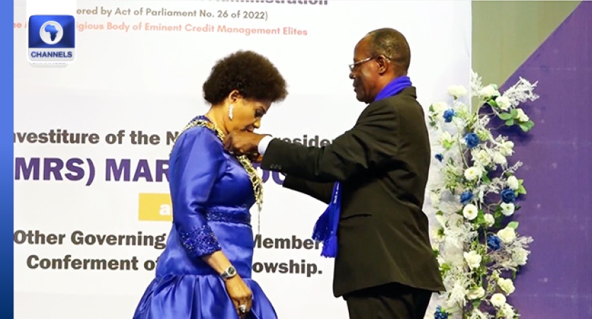 NICA installs Markie Idowu as first female President, honours distinguished Nigerians