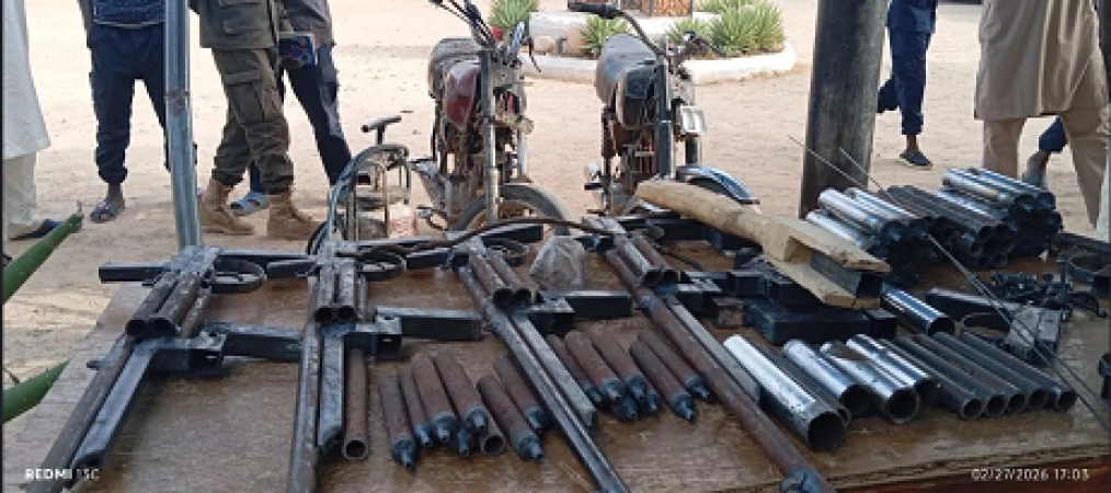NSCDC uncovers local gun factory in Katsina, arrests 4 suspects