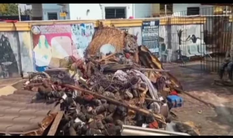 Celebrity native doctor Akwa Okuko’s shrine destroyed as he serves prison sentence