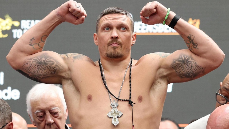 Usyk to defend title against kickboxer in Egypt