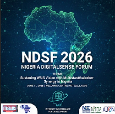 ITREALMS Media announces 2026 Nigeria DigitalSENSE Forum (NDSF); focuses on sustaining WSIS Vision and Multistakeholder Synergy