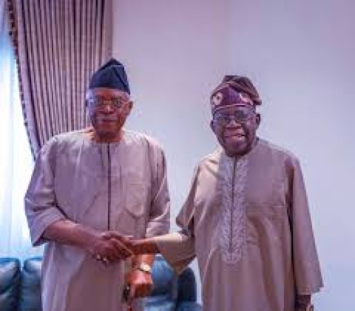 Tinubu Hosts TY Danjuma at Presidential Villa