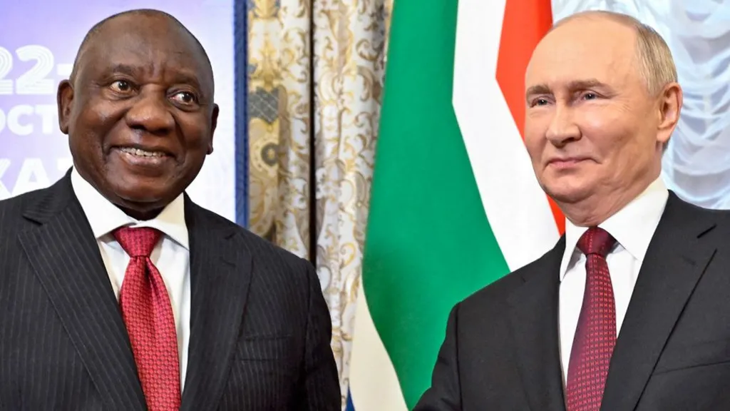 Ramaphosa thanks Putin for release of South Africans lured into Russia-Ukraine war