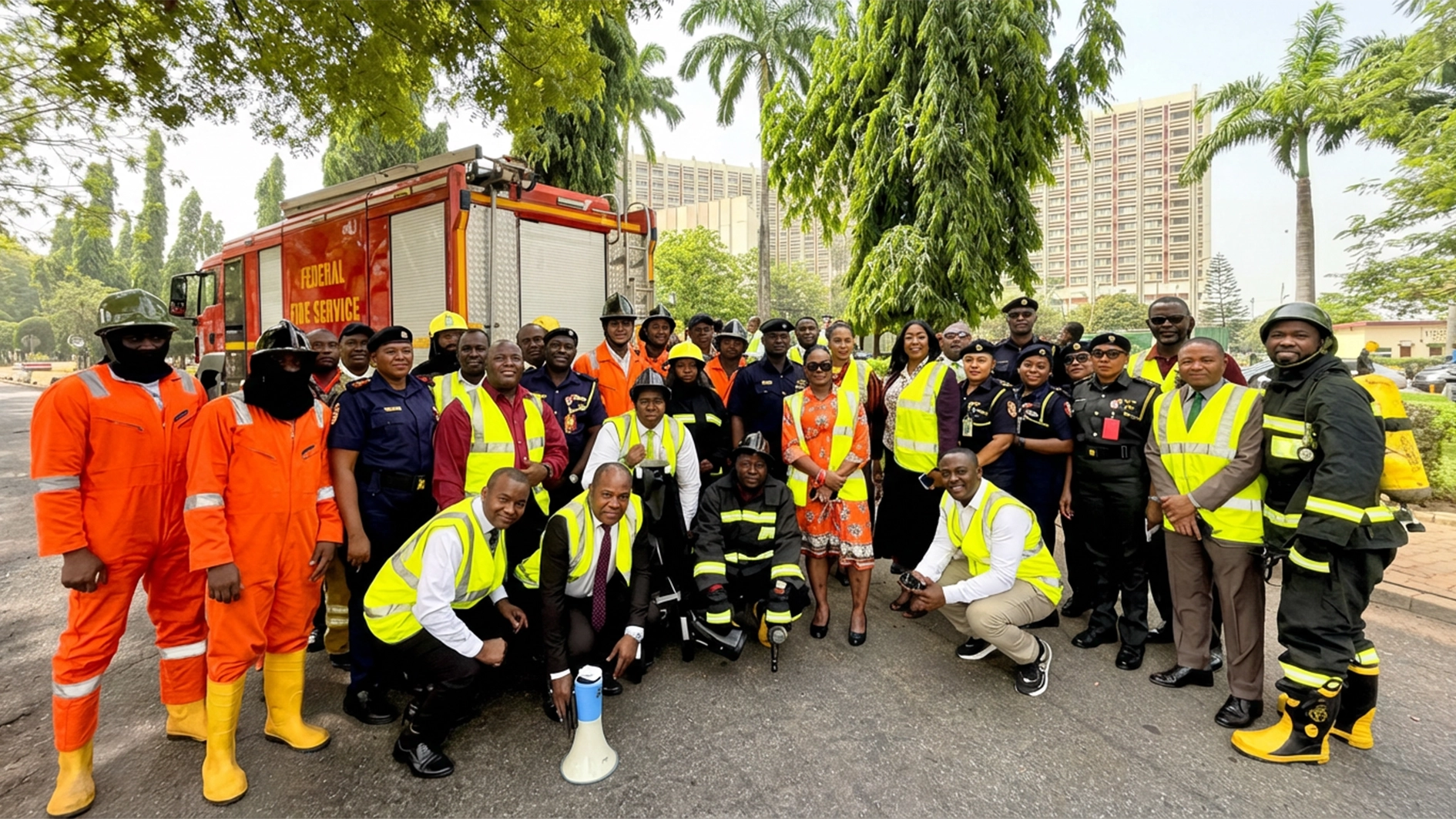 FFS conducts fire safety simulation exercise at Abuja’s Transcorp Hilton