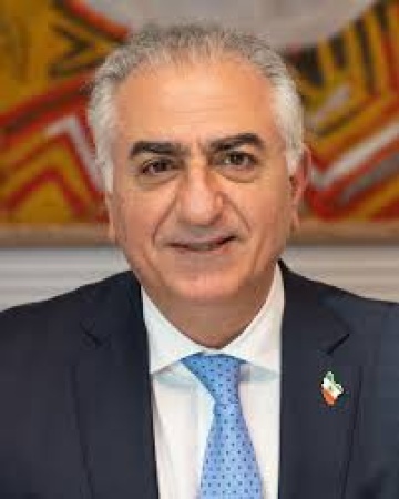 Exiled shah’s son puts himself forward as interim Iranian leader