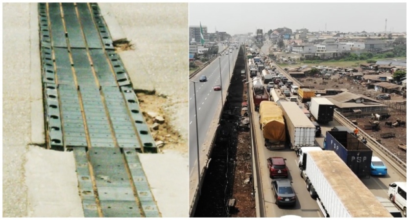 Commuters face heavy traffic as repair work on Kara bridge resumes