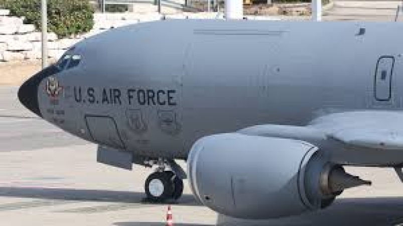 All six crew members killed after US refuelling plane crashes in Iraq