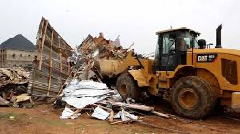 Kano Govt. demolishes illegal structures, warns developers
