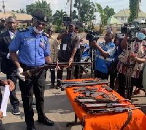 Imo Police Command smashes terrorist base, seizes 300 IEDs