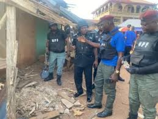Kwara explosion: Police confirm one dead, mother seriously injured, baby unscathed 