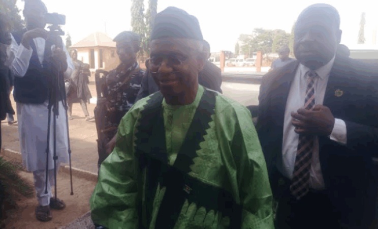 Heavy security as El-Rufai arrives Kaduna court for arraignment