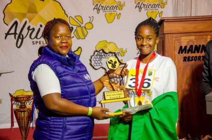 14-year-old Ekiti student makes history, wins 2026 African Spelling Bee competition