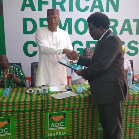 Mark receives ADC constitution review report, seeks unity, discipline