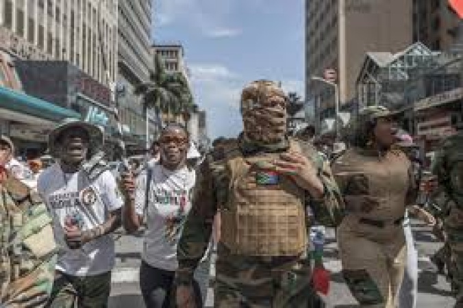 South Africans protest against Nigerians, other foreigners  