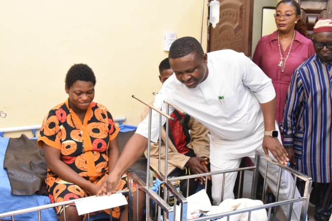 Abia PHC performs rare emergency C-section, delivers twins