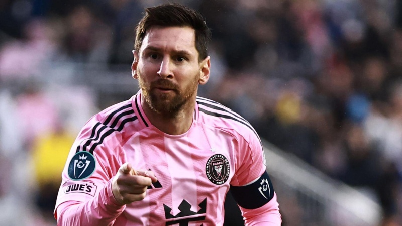 Inter Miami name stand after Argentina great Messi