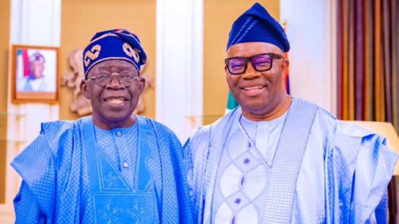 ‘Tinubu an audacious, visionary leader’ — Akpabio eulogises President at 74
