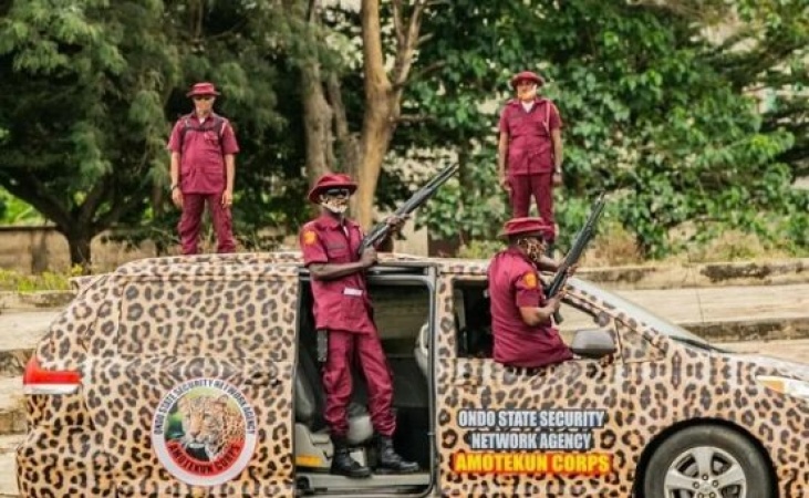 Amotekun arrests 35 suspects, impounds 140 motorcycles in Ondo security crackdown
