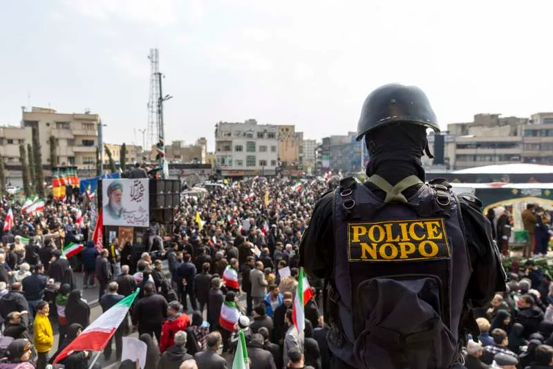 Iran arrests 500 accused of giving information to enemies, police chief says