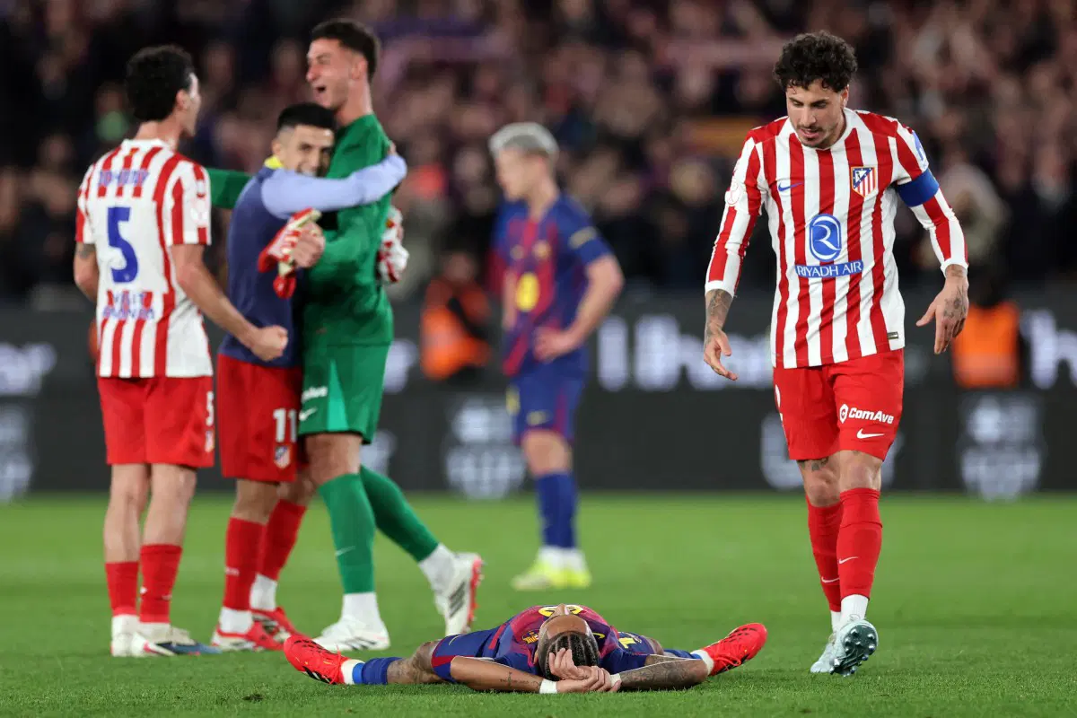Atletico survive Barca scare to book Copa del Rey final